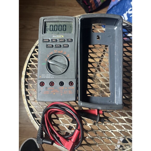 Blue Point DMSC683A Digital Multimeter With Test Leads Tested Works - Picture 1 of 10